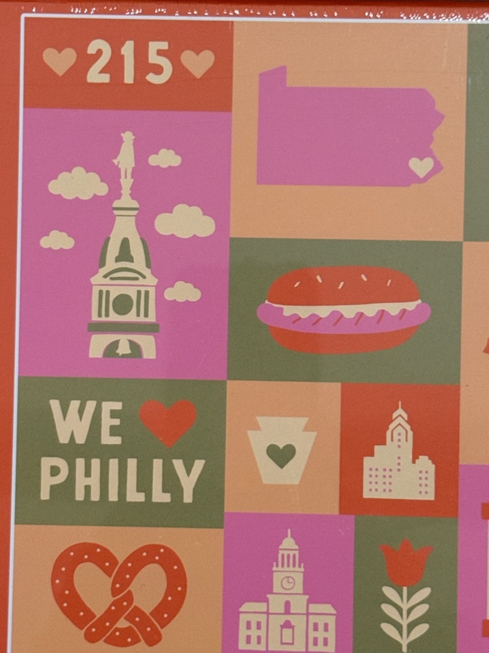Occasionette Goods and Gifts We Philly Illustrated 1000-Piece Puzzle - Picture 5 of 8